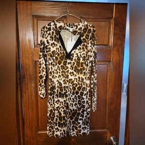 NWT Diane Von Furstenburh Cheetah Dress
